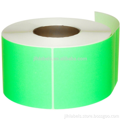 Direct Thermal Labels, 4-Inch x 6 Inch, White, Roll, Permanent Adhesive, 1000 per Roll, 4 Rolls per Carton